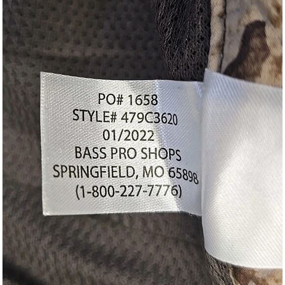 Cabelas Mens Prairie Camo Cargo Performance Pants Sz 2XL Lightweight Hunting - Picture 8 of 12